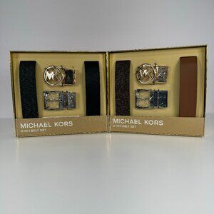 Set of two Michael Kors women belt set